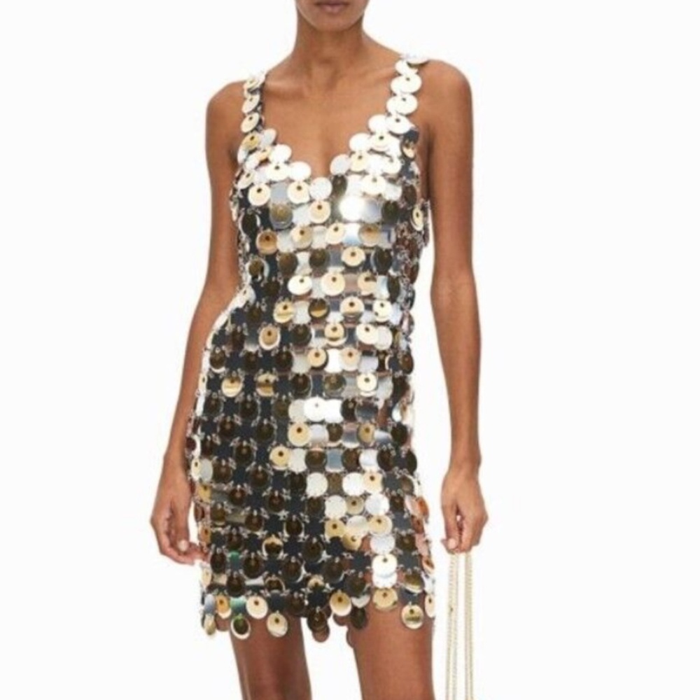 Paco Rabanne x H&M Sequin Mini Dress